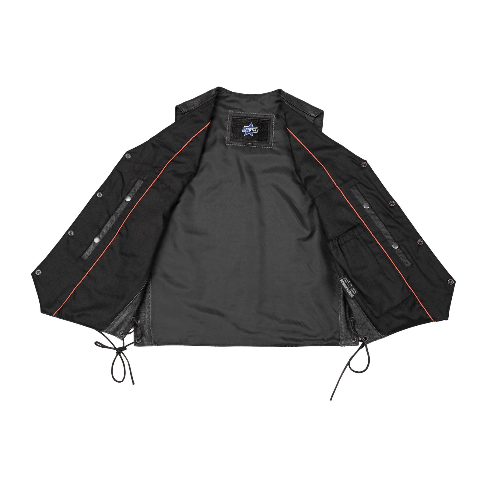 BSM1513 Traditional Single Back Panel Concealed Carry Vest - Image 5