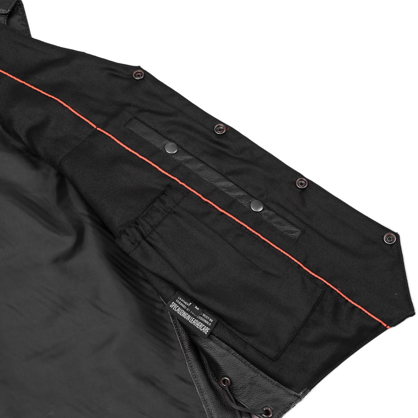 BSM1513 Traditional Single Back Panel Concealed Carry Vest - Image 8