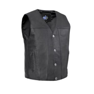 BSM1517 Men's Single Back Panel Concealed Carry Vest (Buffalo Nickel He
