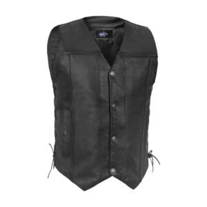 BSM1528 Men's Single Back Panel Concealed Carry Vest (Buffalo Nickel He