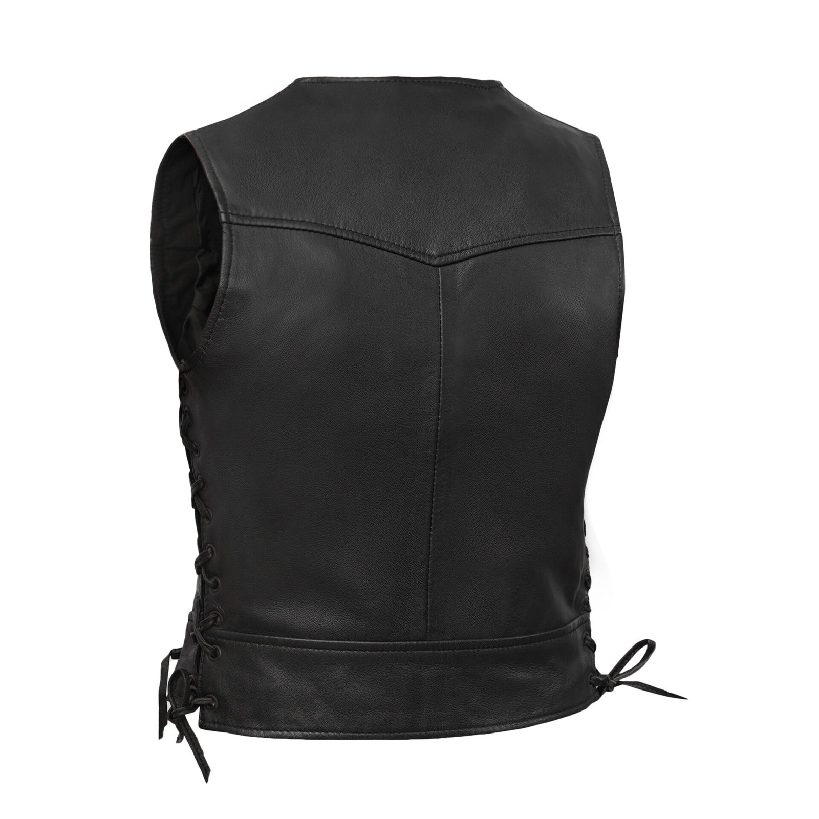 BSM2516 Women's Lightweight Vest with Rivets Detailing - Image 2