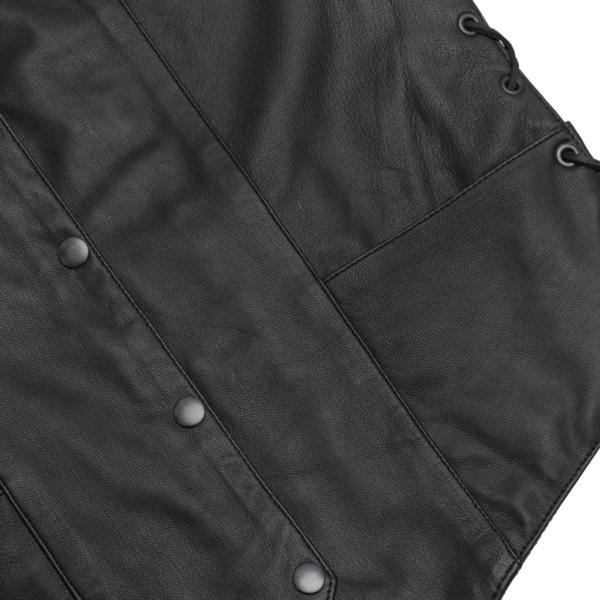 BSM2509 Women's Classic Side Lace Vest - Image 7