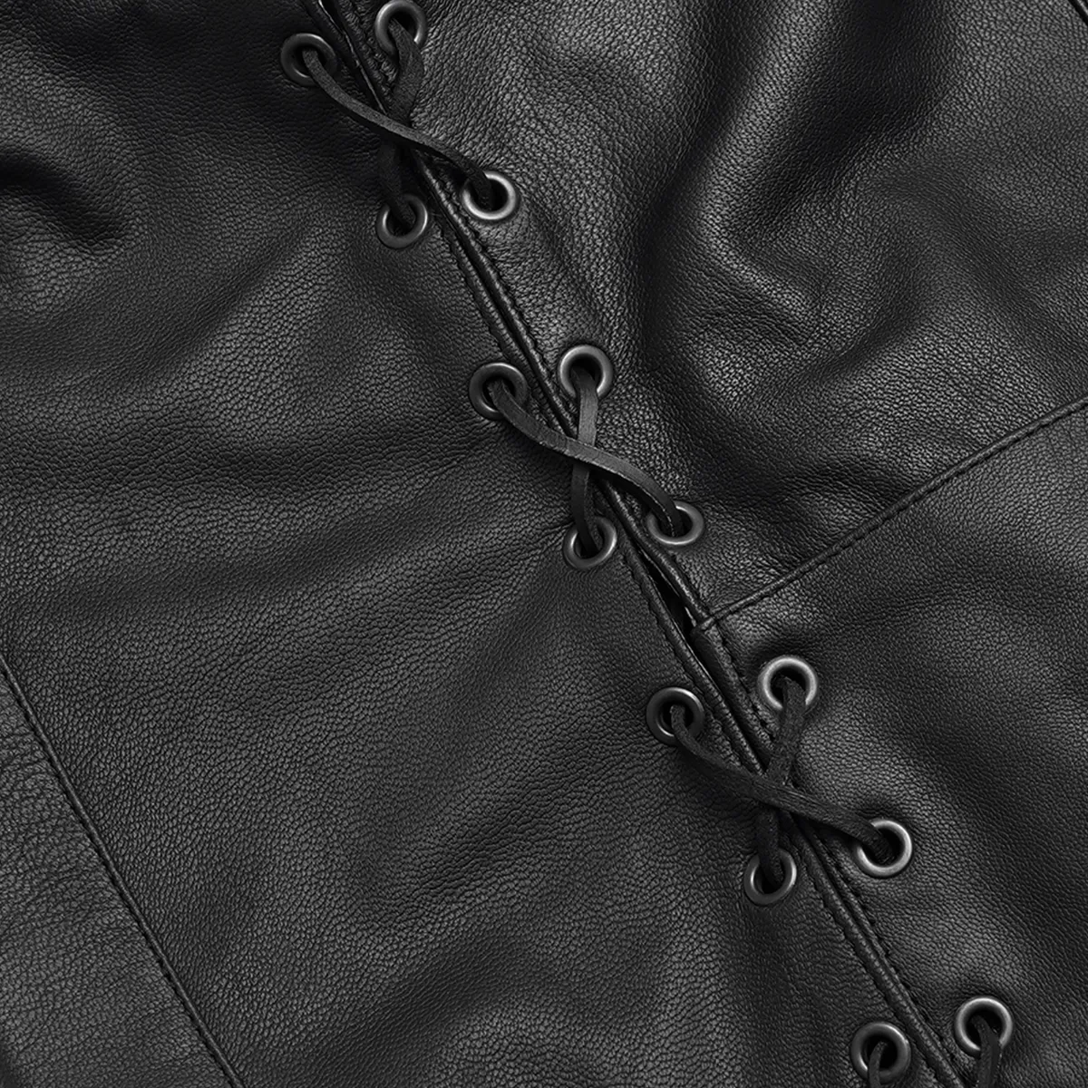 BSM2509 Women's Classic Side Lace Vest - Image 8