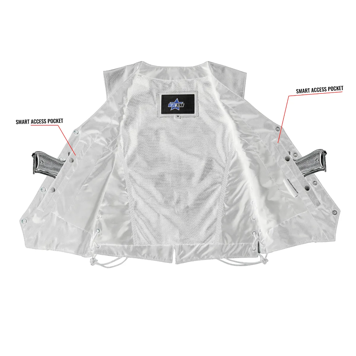 BSM2512 Women's Premium Braided Vest - Image 5