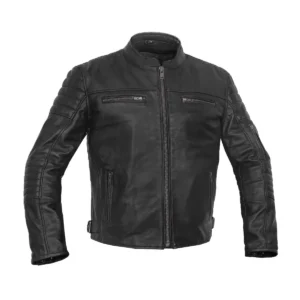 BSM1133 Men's Lightweight Drum Dyed Naked Lambskin Crossover Scooter Ja