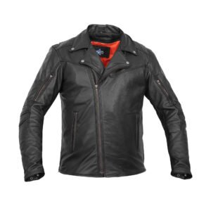 BSM1135 Men's Modern Longer Beltless Biker Jacket