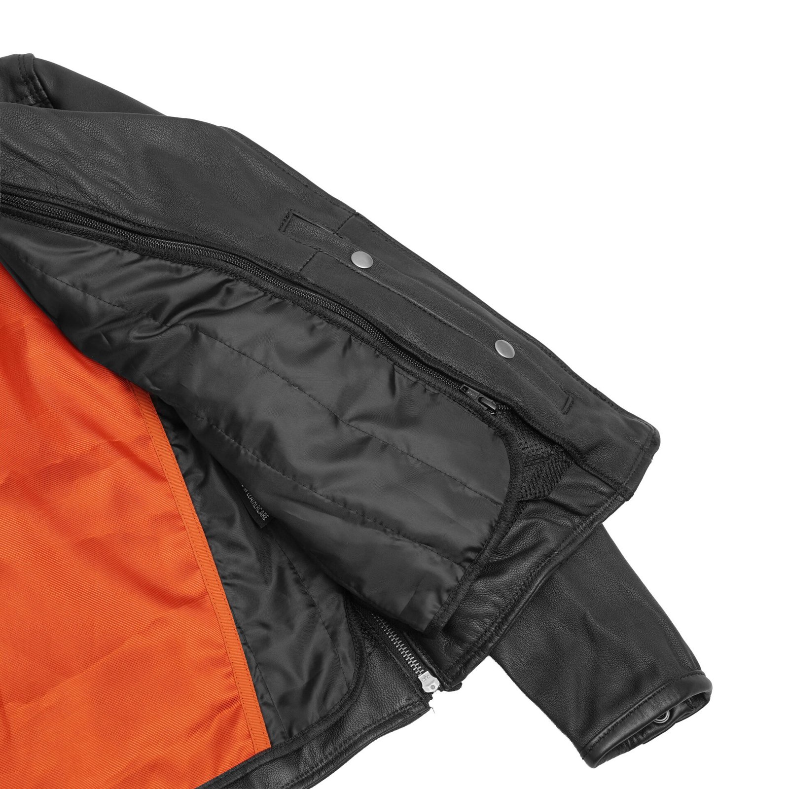 BSM2109 Women's Modern Longer Beltless Biker Jacket - Image 4