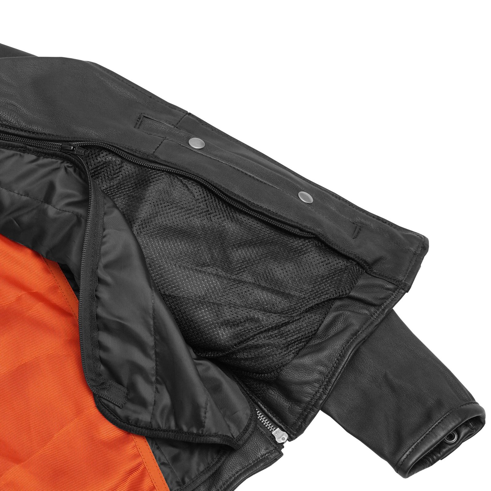 BSM2109 Women's Modern Longer Beltless Biker Jacket - Image 7