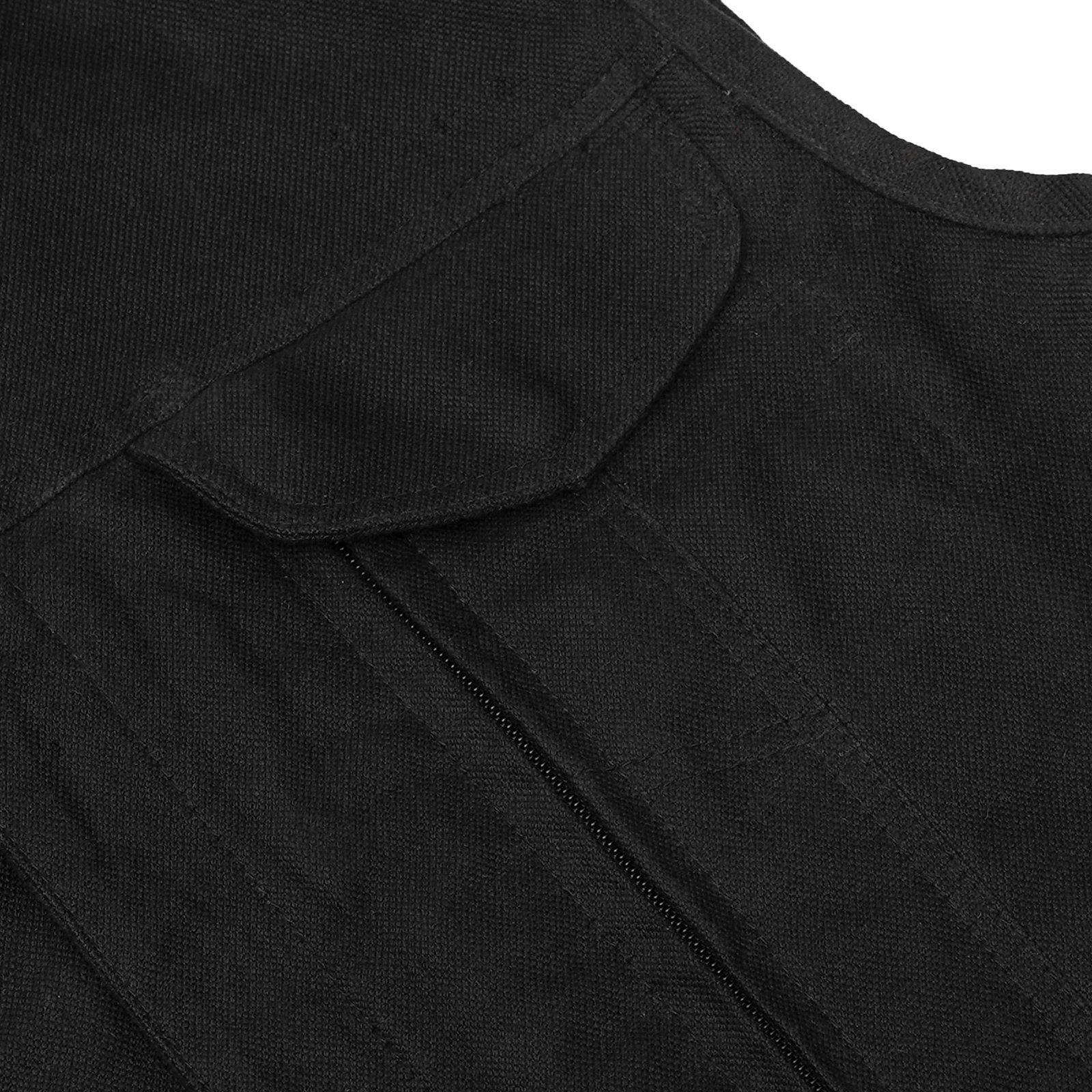 BSM1533 Men's Modern Utility Style Canvas Vest - Image 8