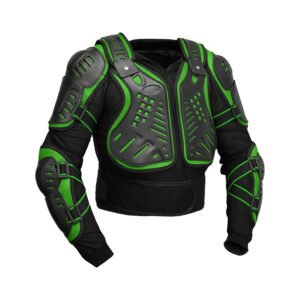 BSM5026 Motorcycle Full Body Armor - CE-2 Level - Green