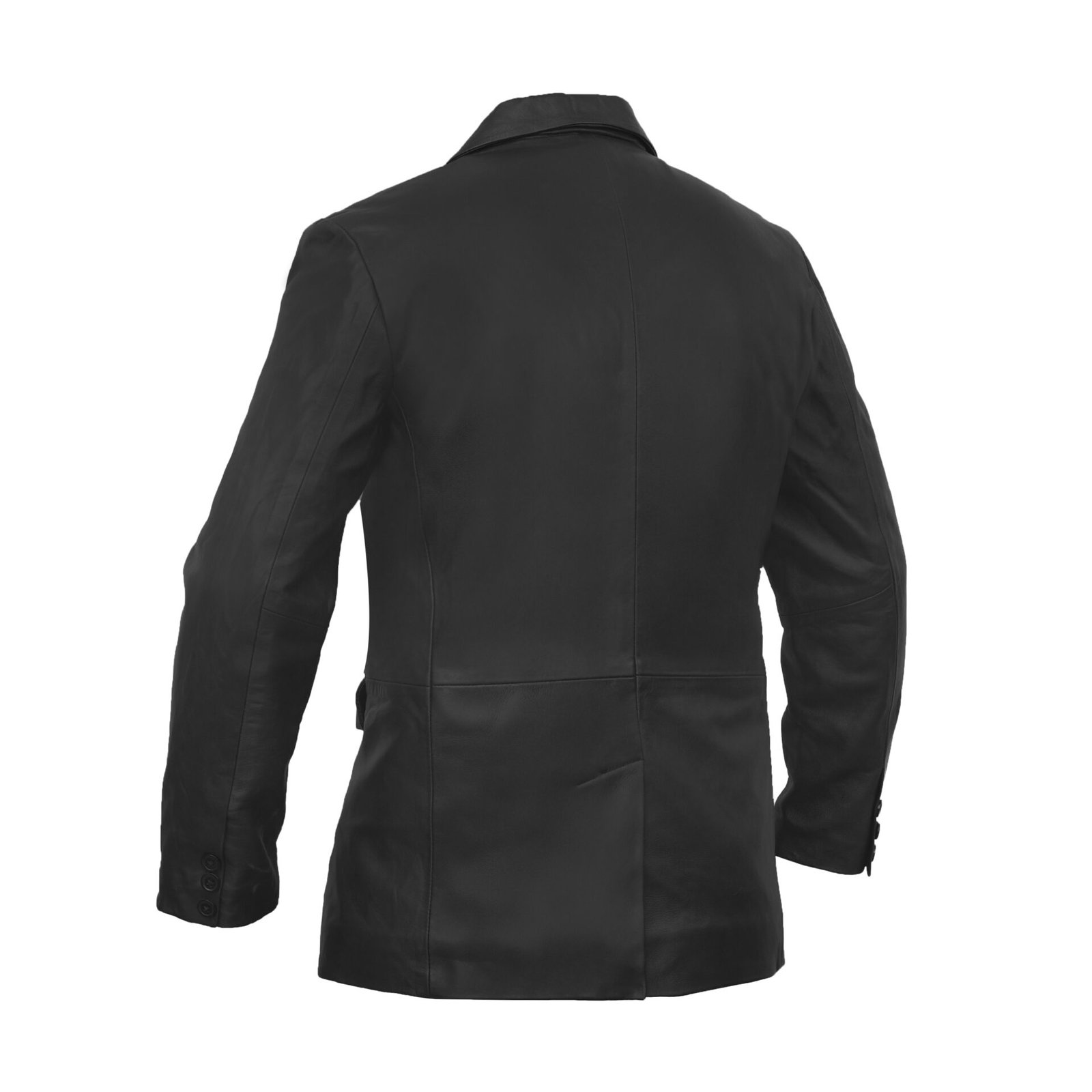 BSM1148 Men’s Sheep Skin Leather Blazer - Image 2