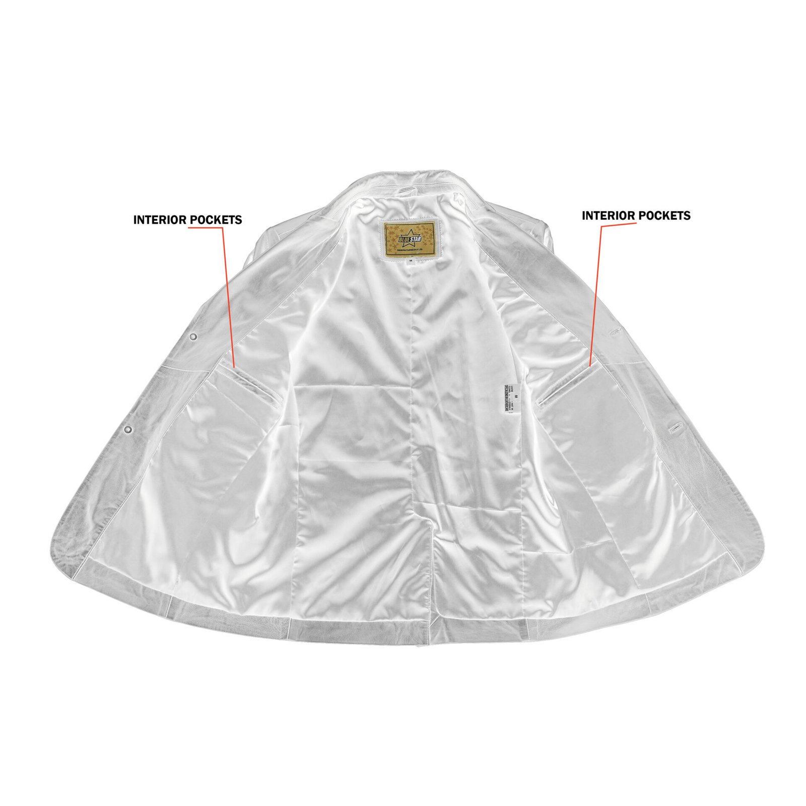 BSM1148 Men’s Sheep Skin Leather Blazer - Image 4