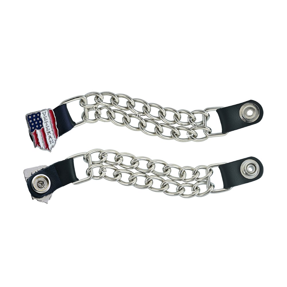 PKV169 Vest Extender - American Flag Veteran - Image 4