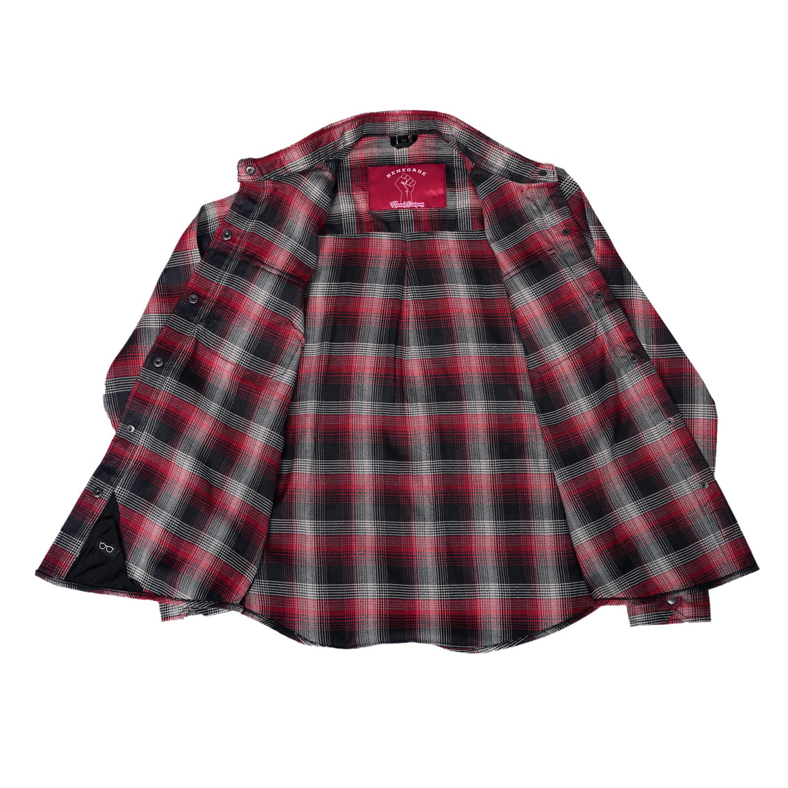 BSM4635 Ashrose Women’s Flannel Shirt - Image 2