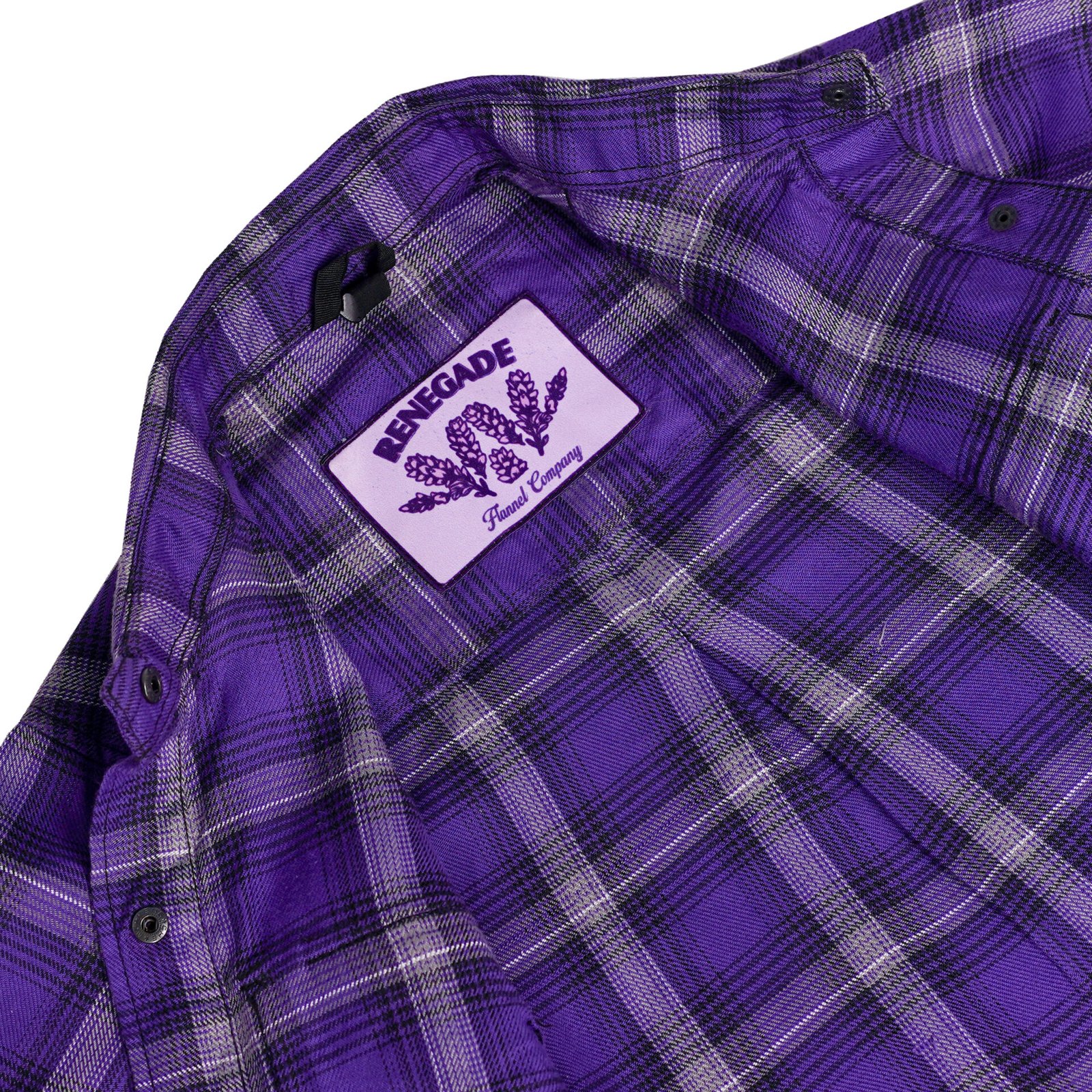 BSM4637 Ashplum Men’s Flannel Shirt - Image 4