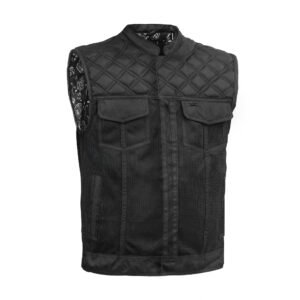 BSM4653 Vapor Shield Men’s Textile Motorcycle Vest