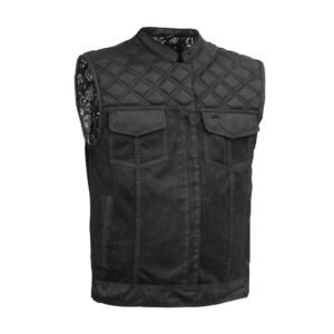 BSM4653 Vapor Shield Men’s Textile Motorcycle Vest