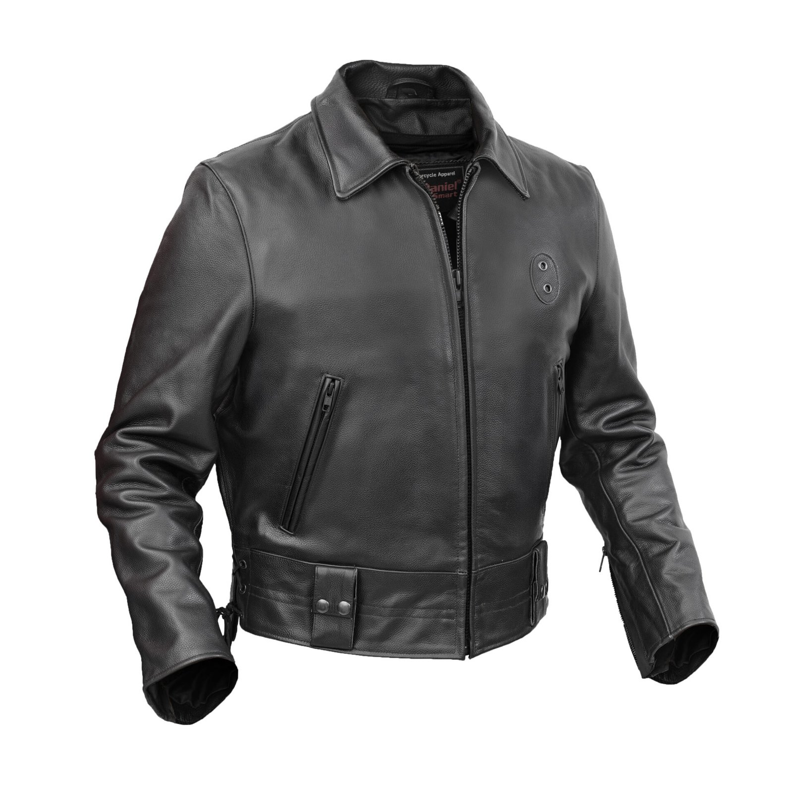 BSM4648 Iron Warrior Men’s Leather Motorcycle Jacket