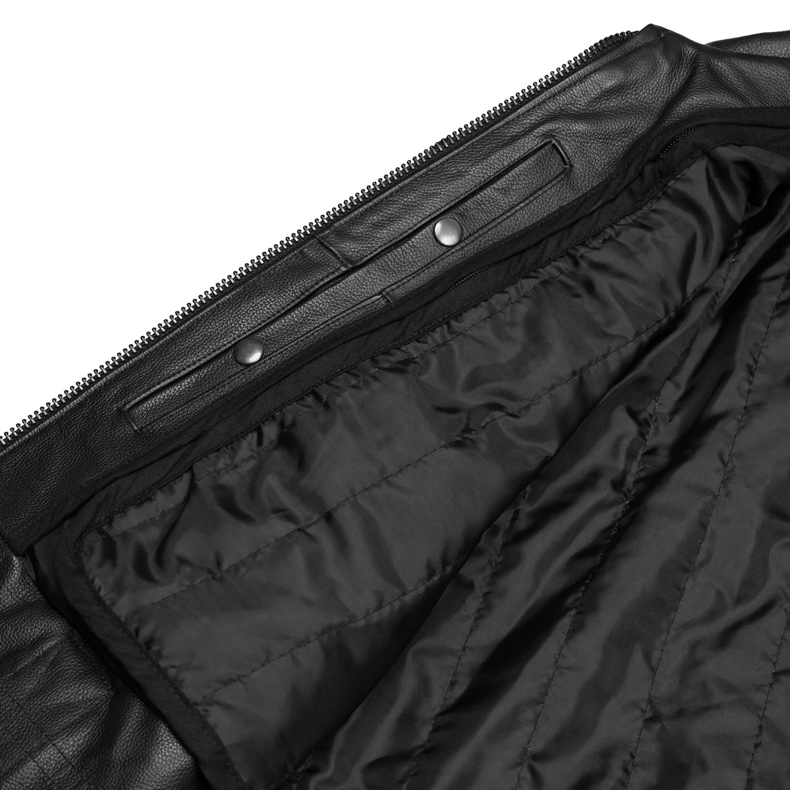 BSM4648 Iron Warrior Men’s Leather Motorcycle Jacket - Image 6