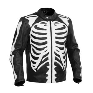 BSM4669 Skull Sprint Men’s Leather Jacket