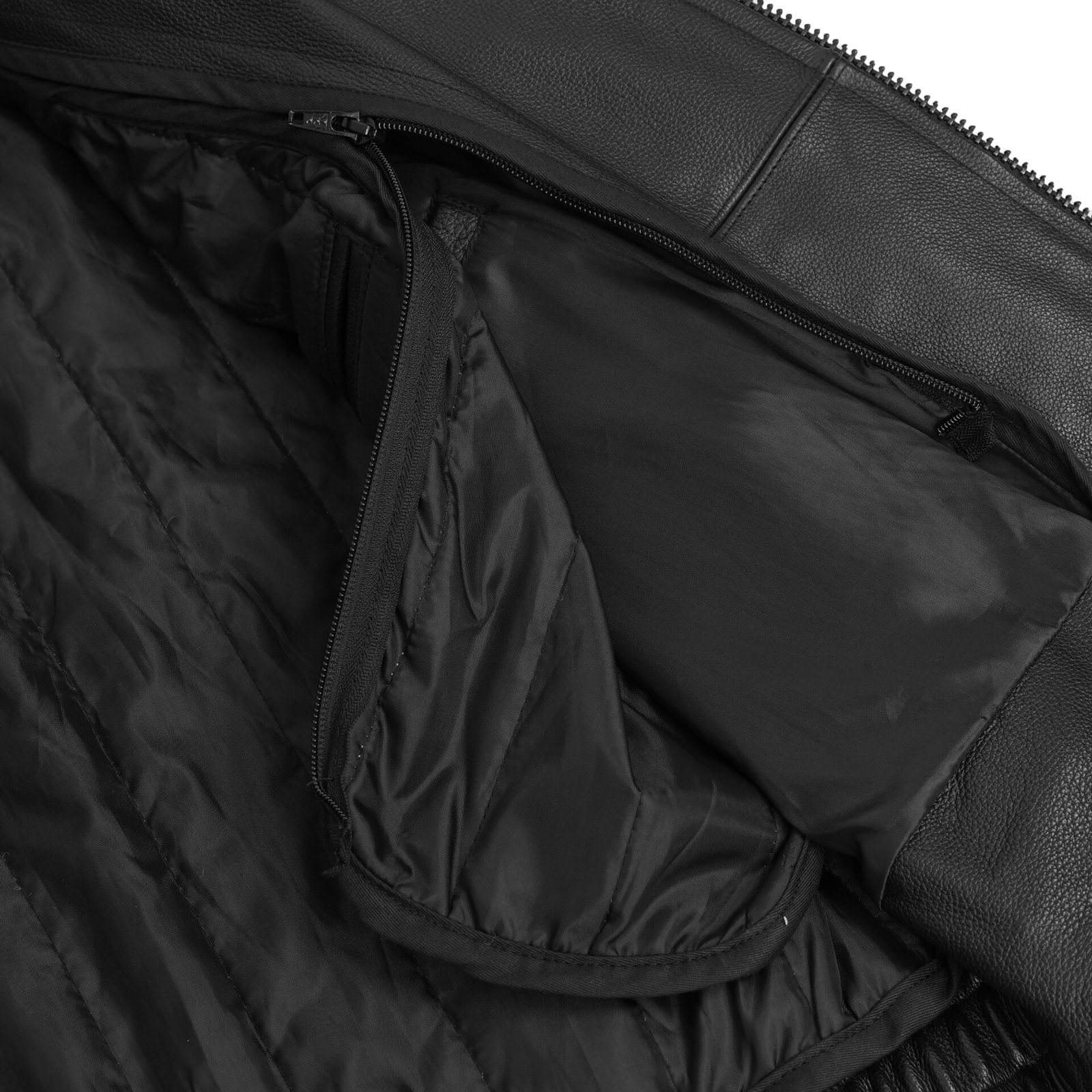 BSM4660 Rogue Rider Men’s Leather Motorcycle Jacket - Image 6