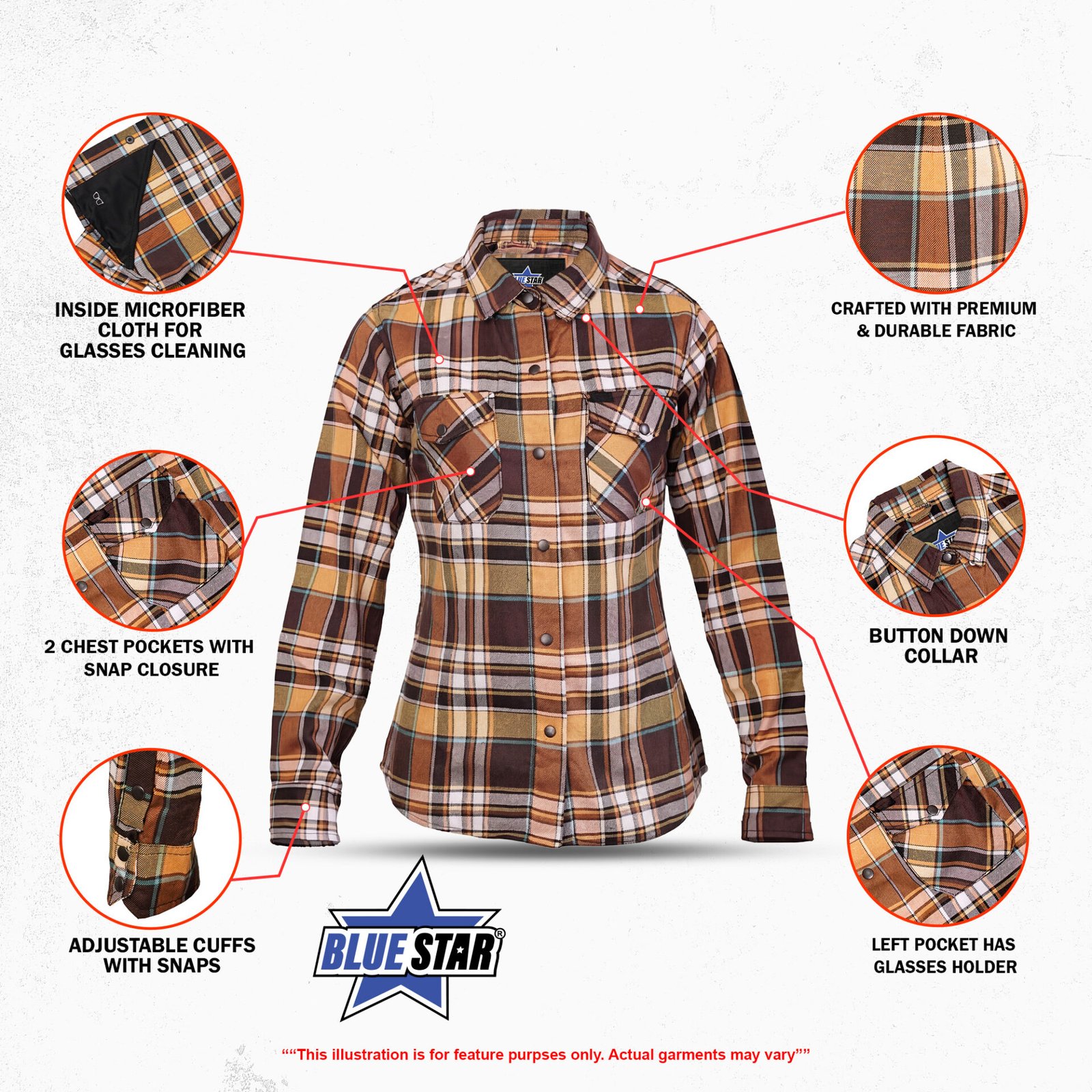 BSM4681 Trailblazer - Women’s Flannel Shirt - Image 3