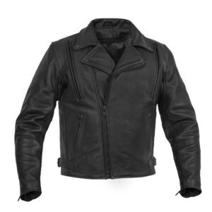 BSM4694 Dark Nova Leather Motorcycle Jacket