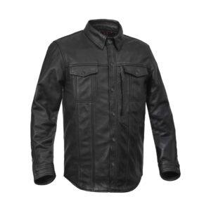 BSM4695 Road Sovereign - Leather Motorcycle Shirt
