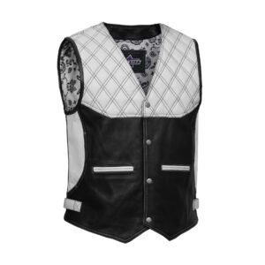 BSM5015 Splitline Men's Leather Vest