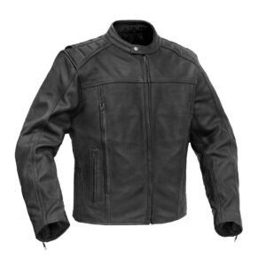 BSM4696 HellBorn - Men’s Leather Motorcycle Jacket