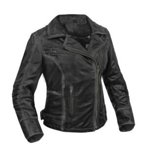 BSM5018 Shadow Stud - Women’s Leather Motorcycle Jacket