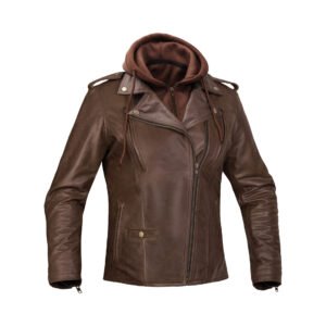 BSM5032 DriftCore Women’s Motorcycle Leather Jacket