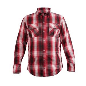 BSM5047 MileArmor — Men's Flannel Riding Shirt