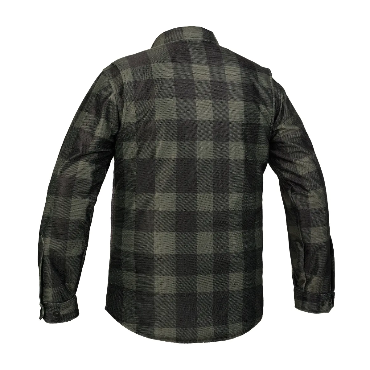 Faithful Men’s Mesh Flannel Riding Shirt - Image 2