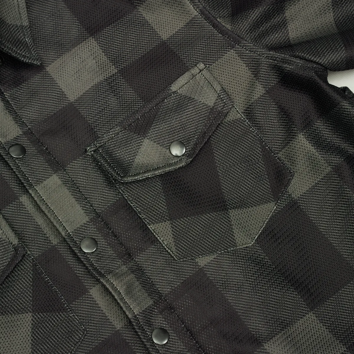 Faithful Men’s Mesh Flannel Riding Shirt - Image 7