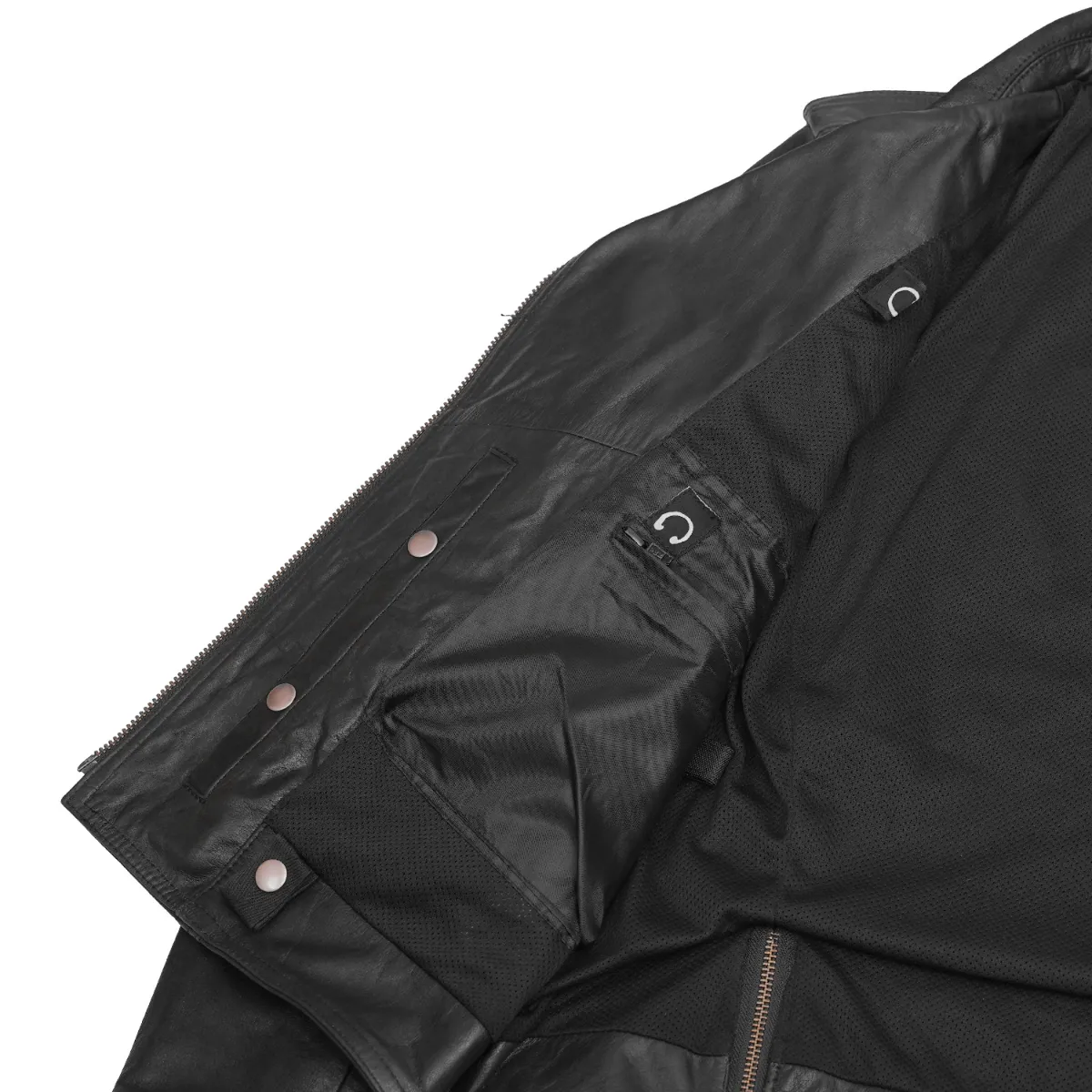 Blazing Dark Women’s Motorcycle Leather Jacket - Image 6