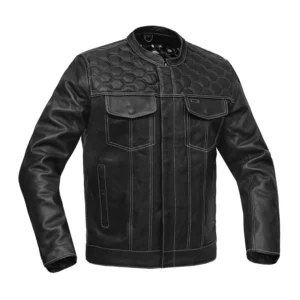 BSM5058 Conall Men's Leather Motorcycle Jacket