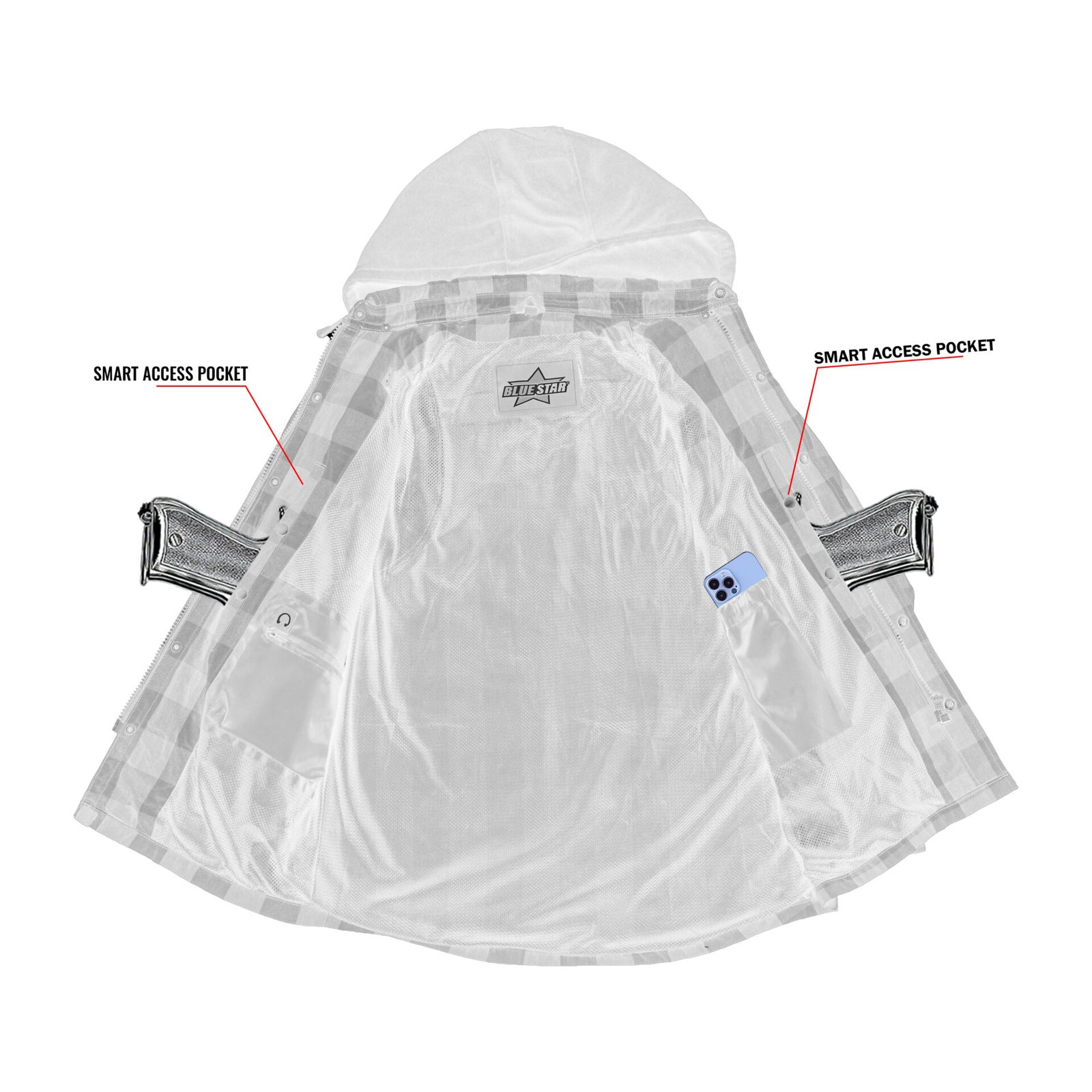 Smokeline - Men’s Flannel Shirt - Image 10