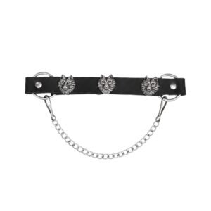 Boot Chain - Silver Wolf Star