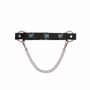 Boot Chain - Monarch Blue Butterfly