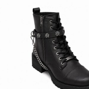 Boot Chain - Silver Rose Rider