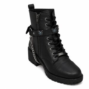 Boot Chain -  Monarch Blue Butterfly