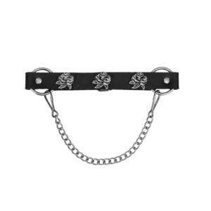Boot Chain - Silver Rose Rider